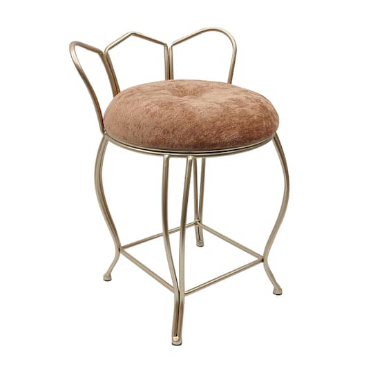 22" Pink Metal Stool by Ashland®